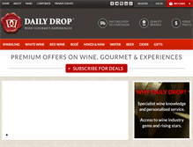 Tablet Screenshot of dailydrop.com.au